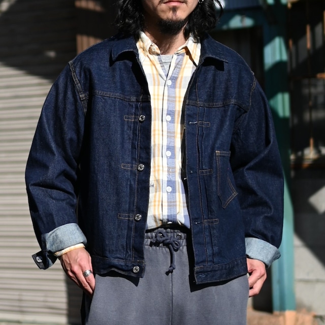 ANACHRONORM / FRONT TUCK DENIM JACKET ANACHRONORM / FRONT TUCK DENIM JACKET