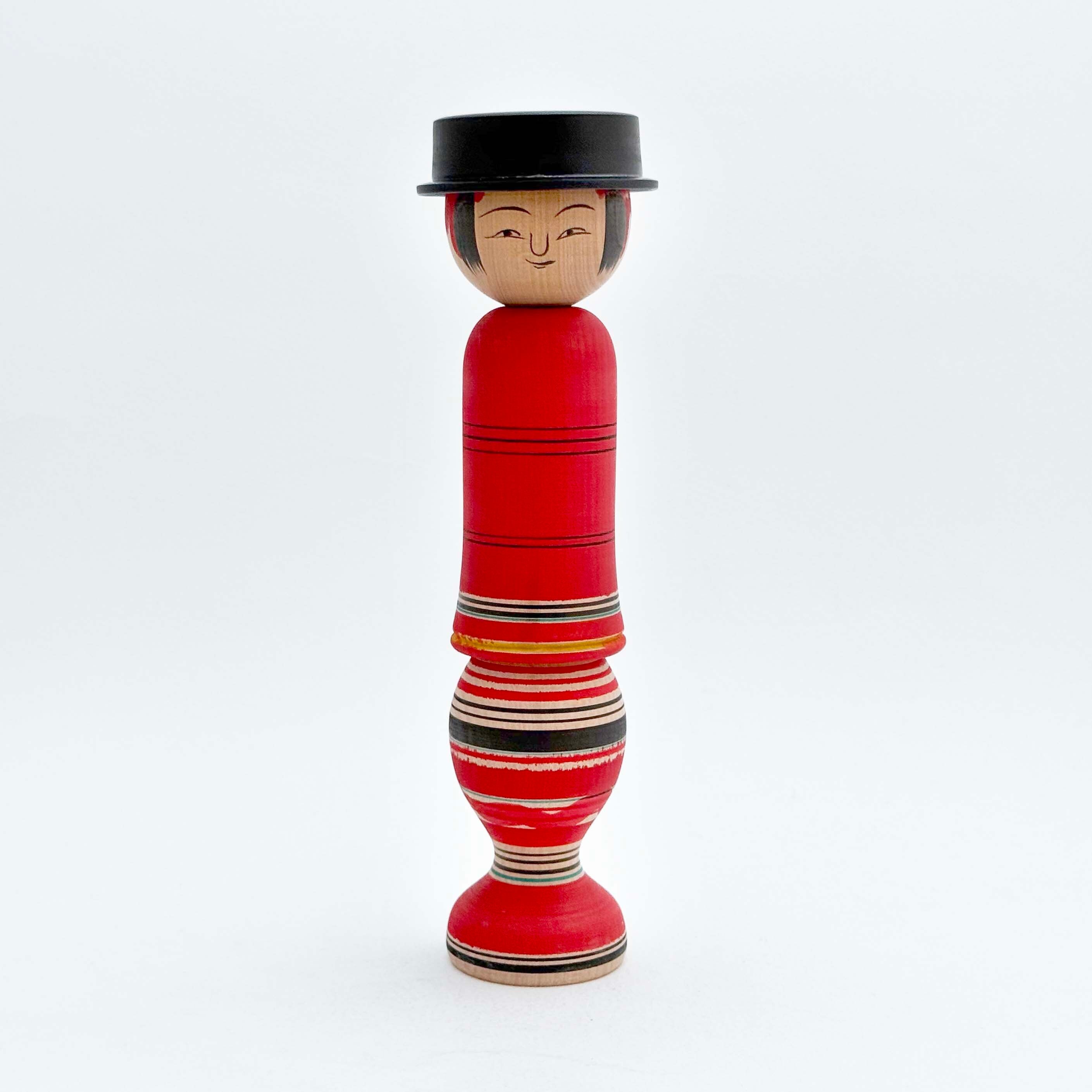 土湯系 / 野地忠男工人（帽子こけし）