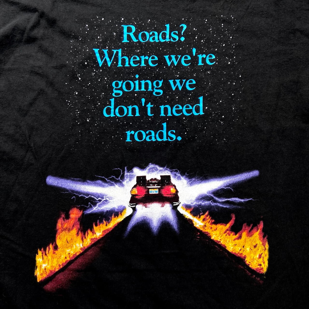 90年代 バックトゥザフューチャー 映画 ムービープリントTシャツ  