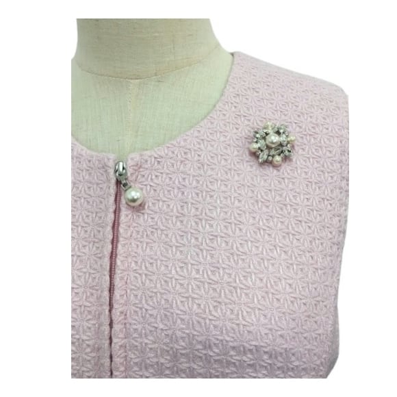 スーパービューティー ジャンパースカート配色 切替 ウェストレース使