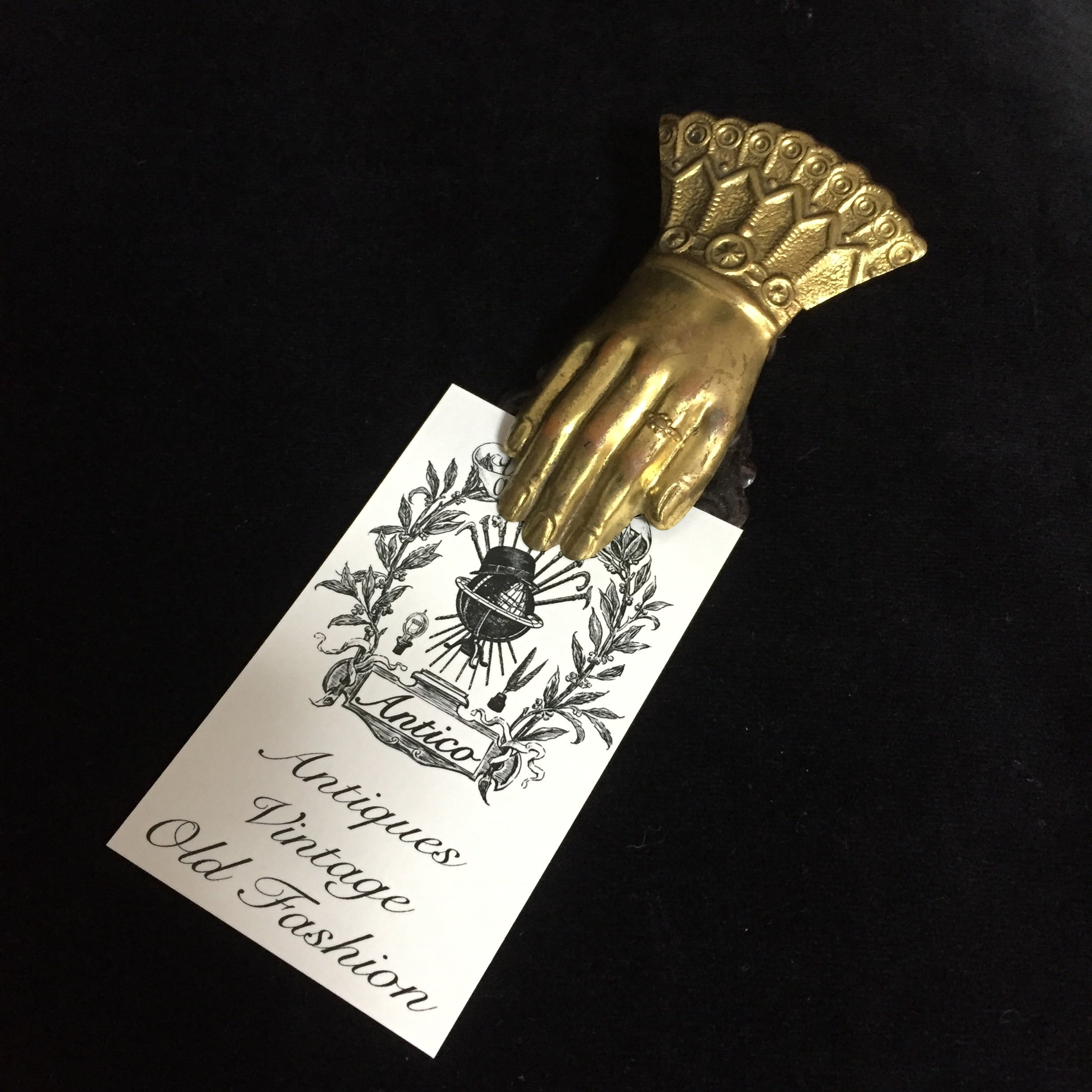 フランスアンティーク　ハンド型ペーパークリップ a3617b2c2b7583ee86b97d11a2b03f