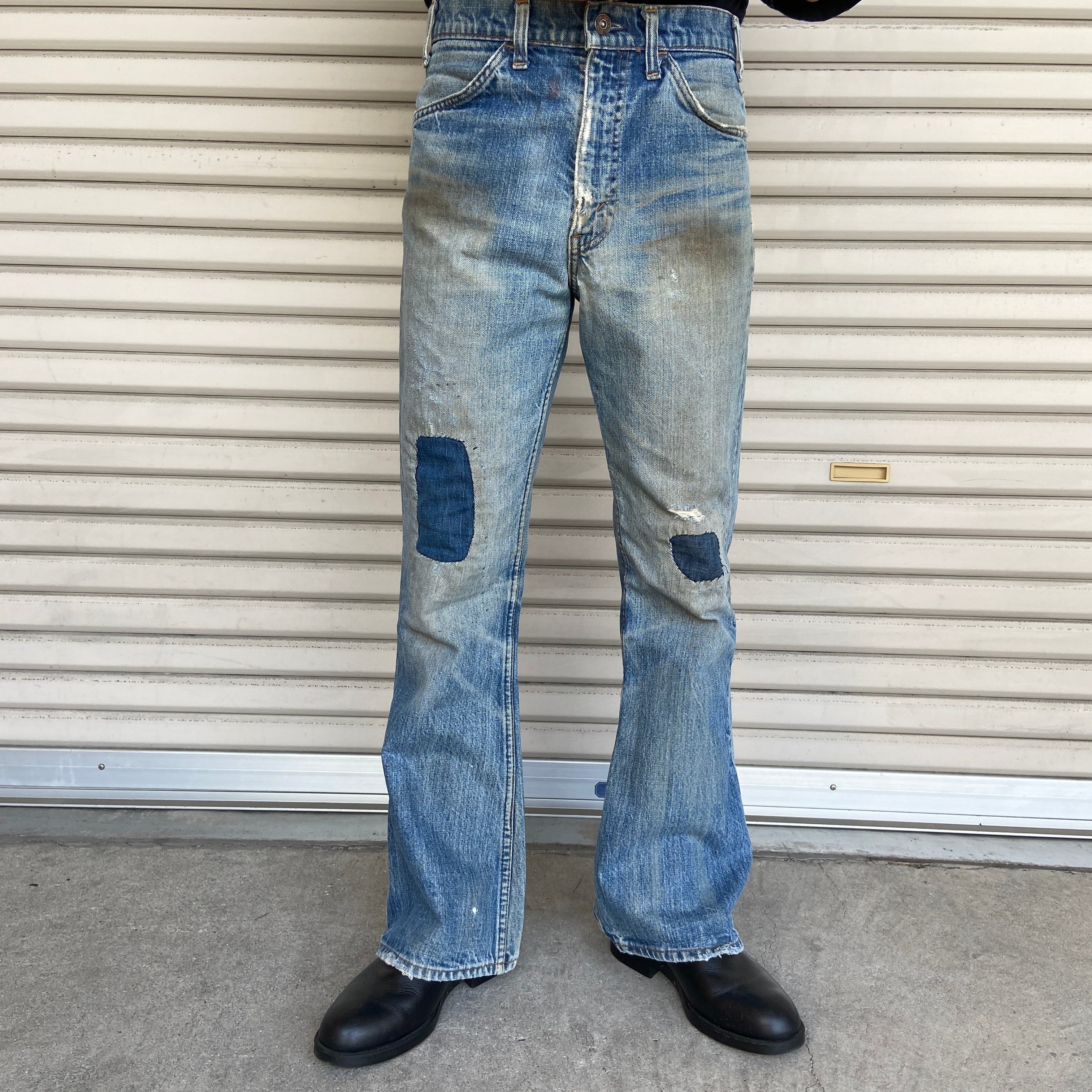 送料無料』70s Levi's 646 フレアデニムパンツ USA製 W31 ベルボトム ...