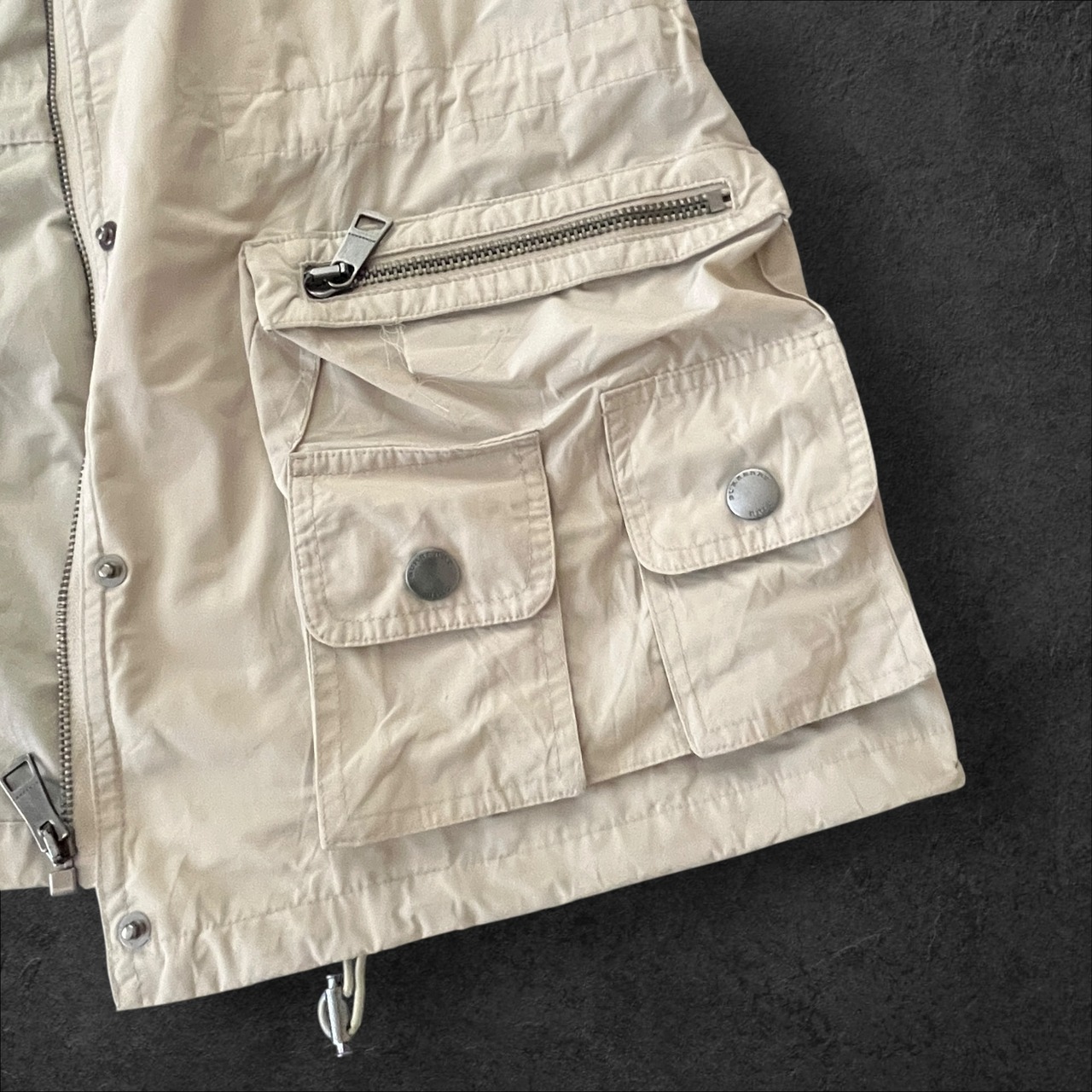 Burberry Brit Utility Hooded Jacket