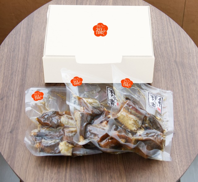 B-3 福ふく｜棒だら煮3袋セット【北海道産本鱈使用】
