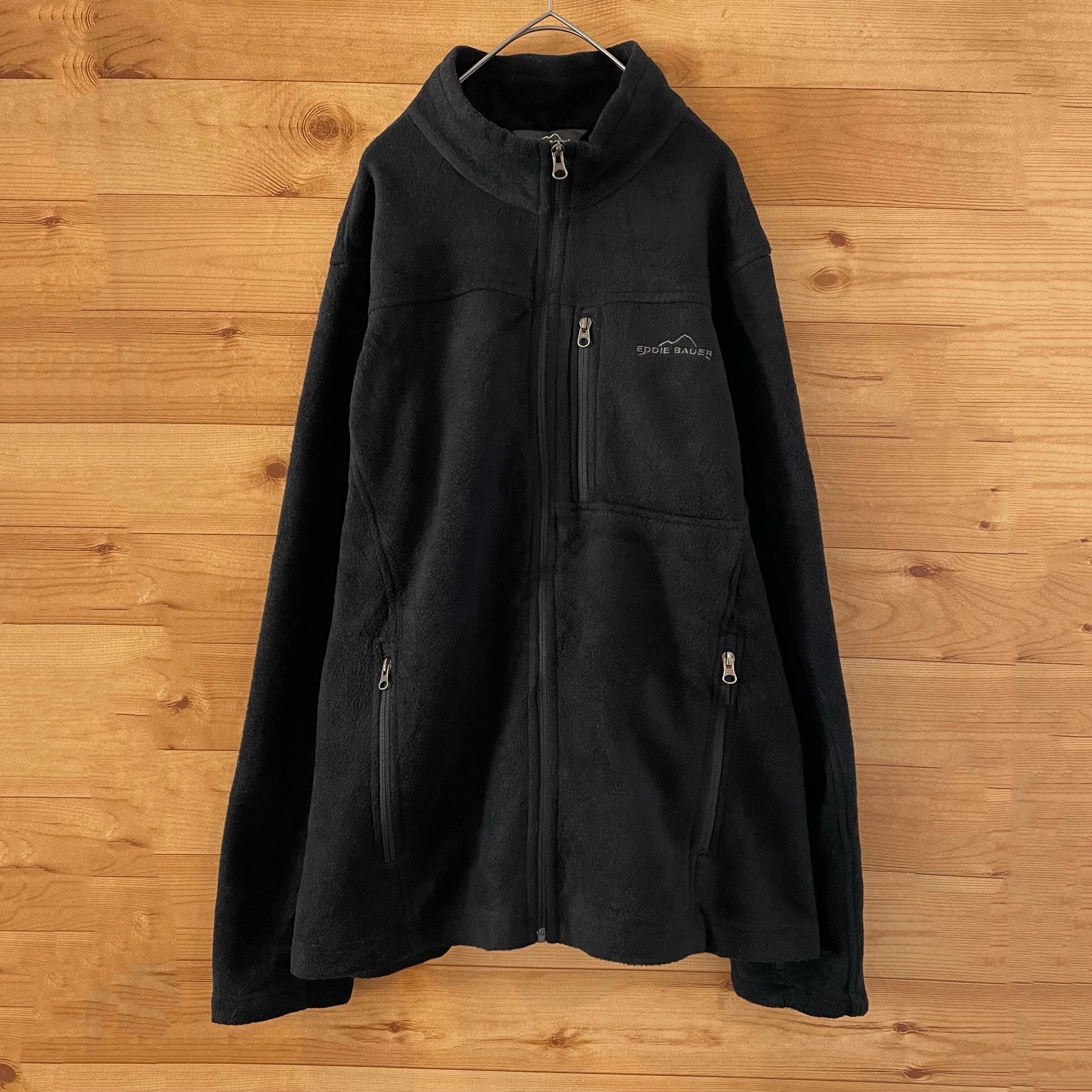 500114● Eddie Bauer フリース ジップ ジャケット L