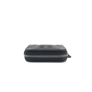 GIVENCHY ジバンシィ ロゴ ステッチ レザー コンパクトウォレット ミニ 