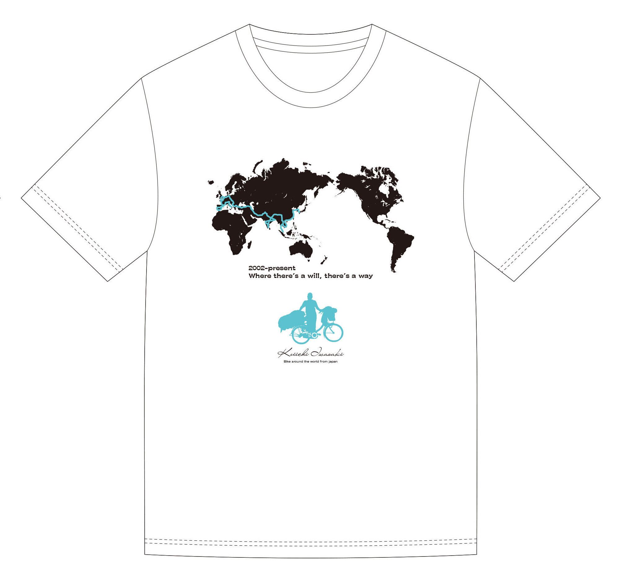 送料無料】岩崎圭一 オリジナルTシャツ WHITE | 岩崎圭一オフィシャル