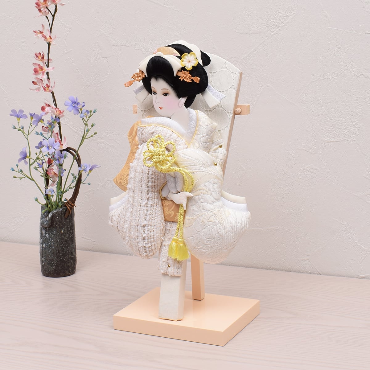 押絵羽子板飾り【Margaret】出飾り|おしゃれ|モダン|今どき|コンパクト|スタイリッシュ