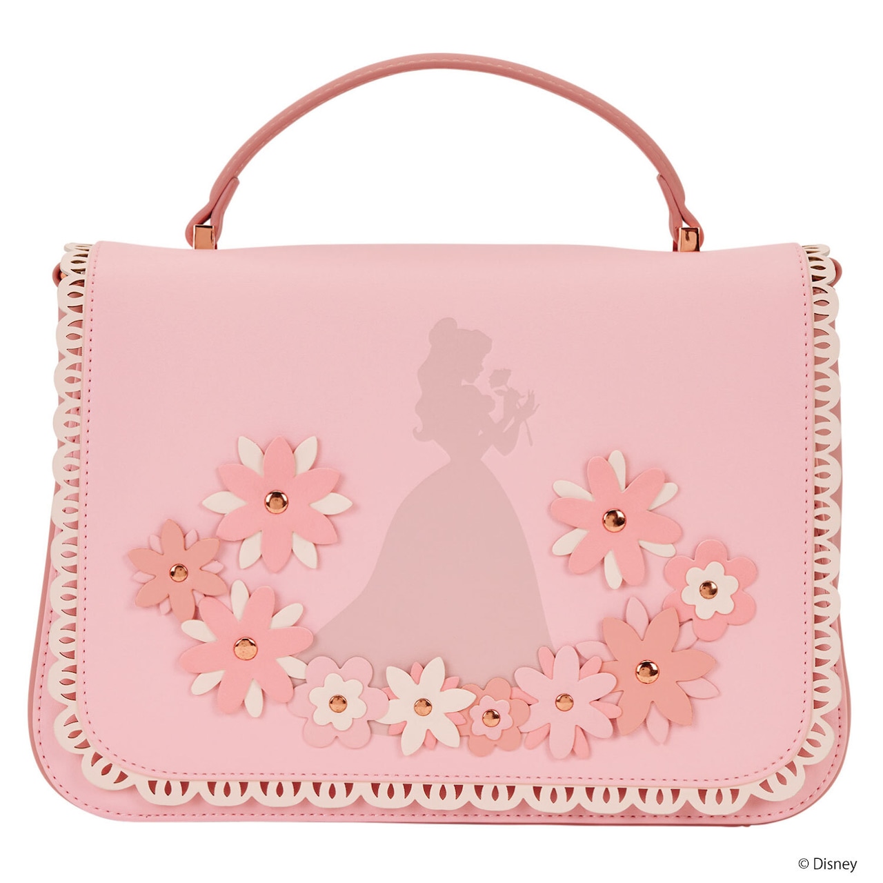 LF DISNEY PRINCESS FLORAL LACE CROSSBODY BAG_WDTB3369