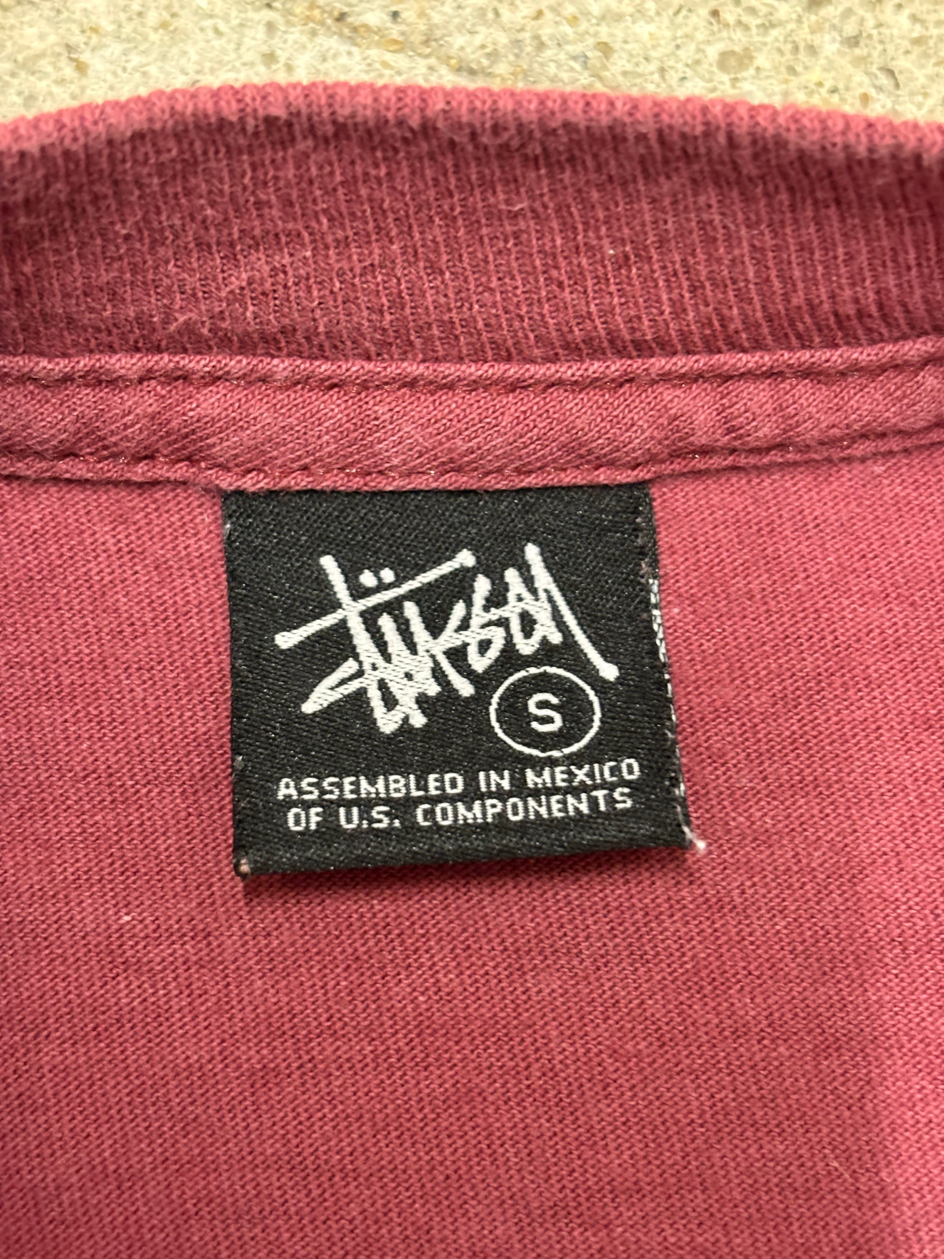 00s OLD STUSSY/Kid`s Photo print Tee/S/キッズフォトプリントT/T