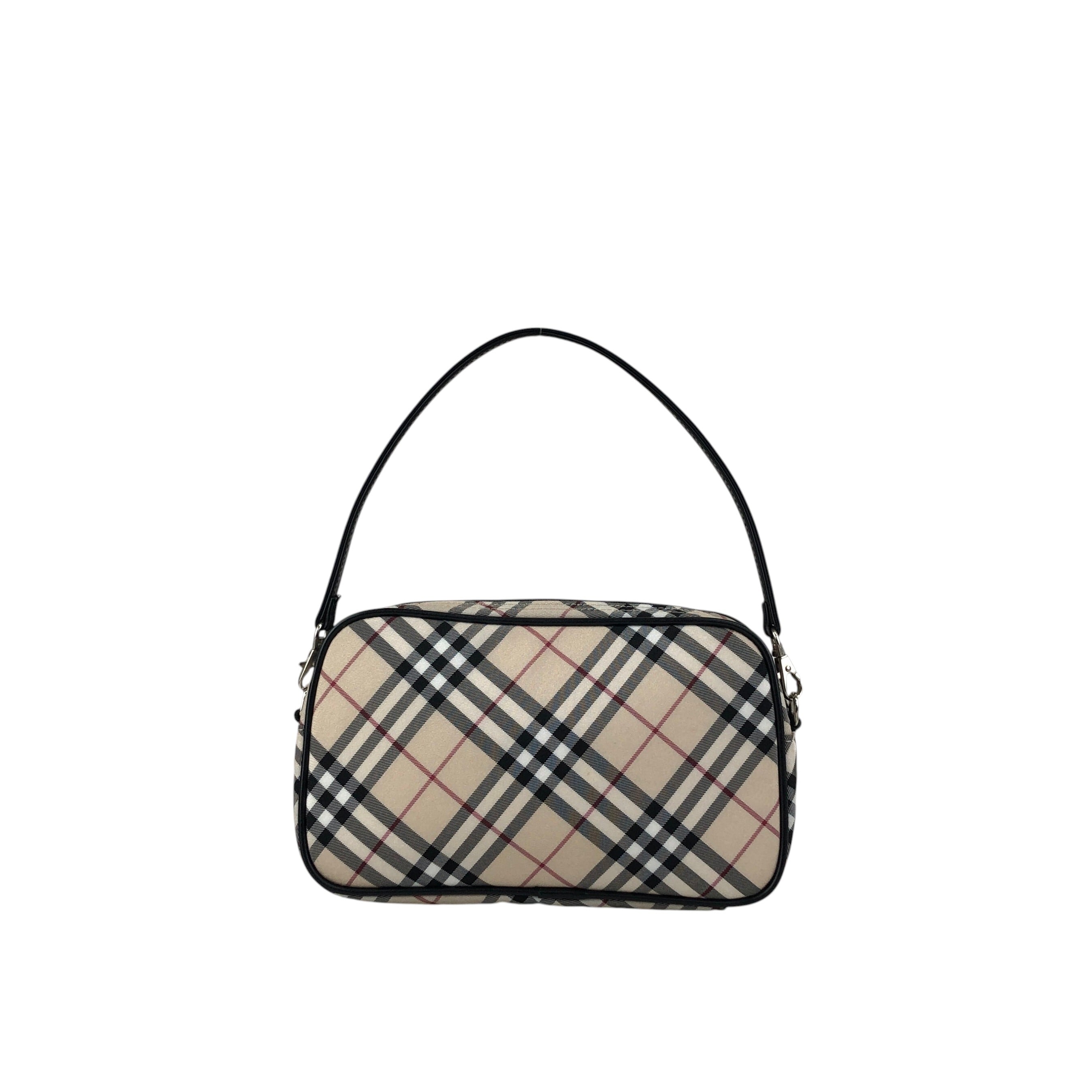 BURBERRY バーバリー ノバチェック ショルダーバッグ ベージュ