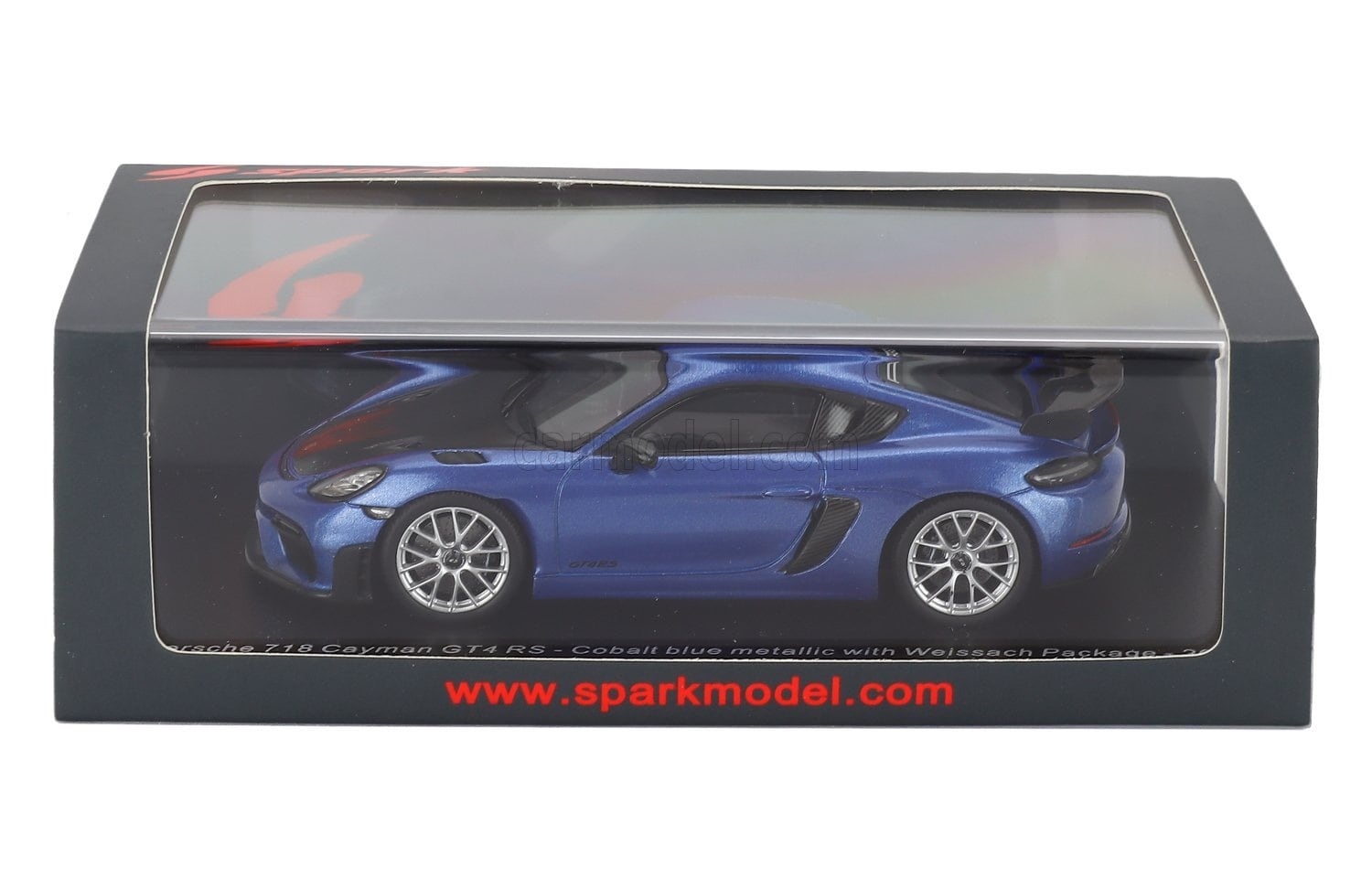 ミニカー 1/43 ポルシェ 718 ケイマン GT4 RS SPARK-MODEL 1/43