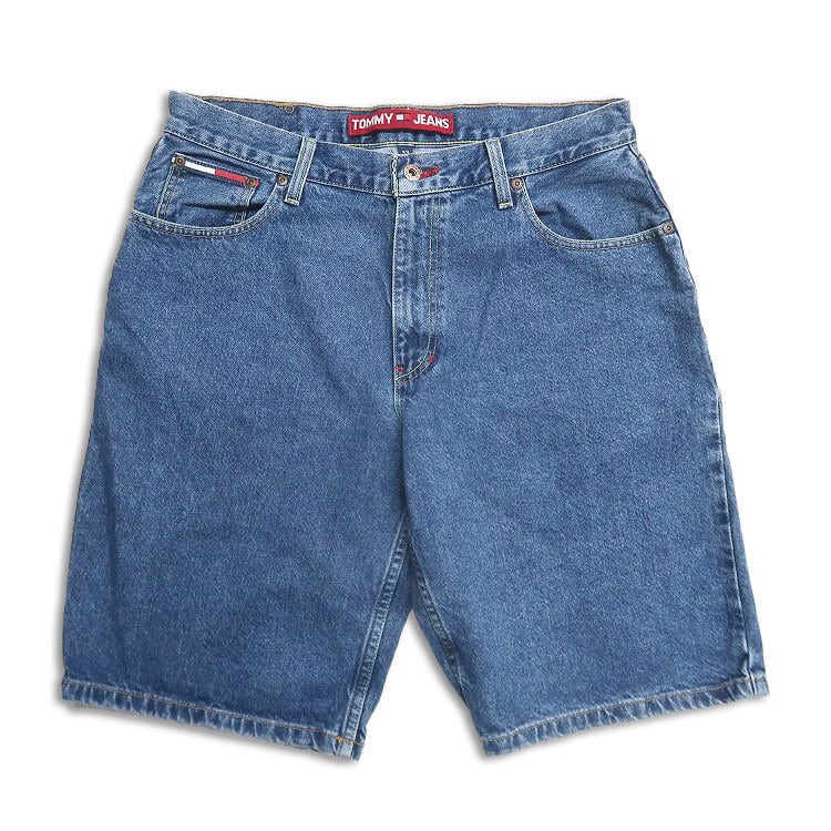 order ルーズデニム ハーフパンツ ヴィンテージ ショーツ 新品 XL AMBIDEX Store △〇11.36OZムラ糸デニムショートパンツ(36 コン