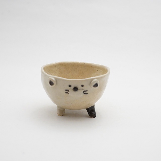 【岩佐悠子】猫のお猪口　B