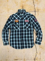 00's design check shirts