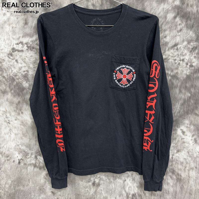 JPタグ】CHROME HEARTS/クロムハーツ CHプラス ロゴ 長袖Tシャツ/ロンT 