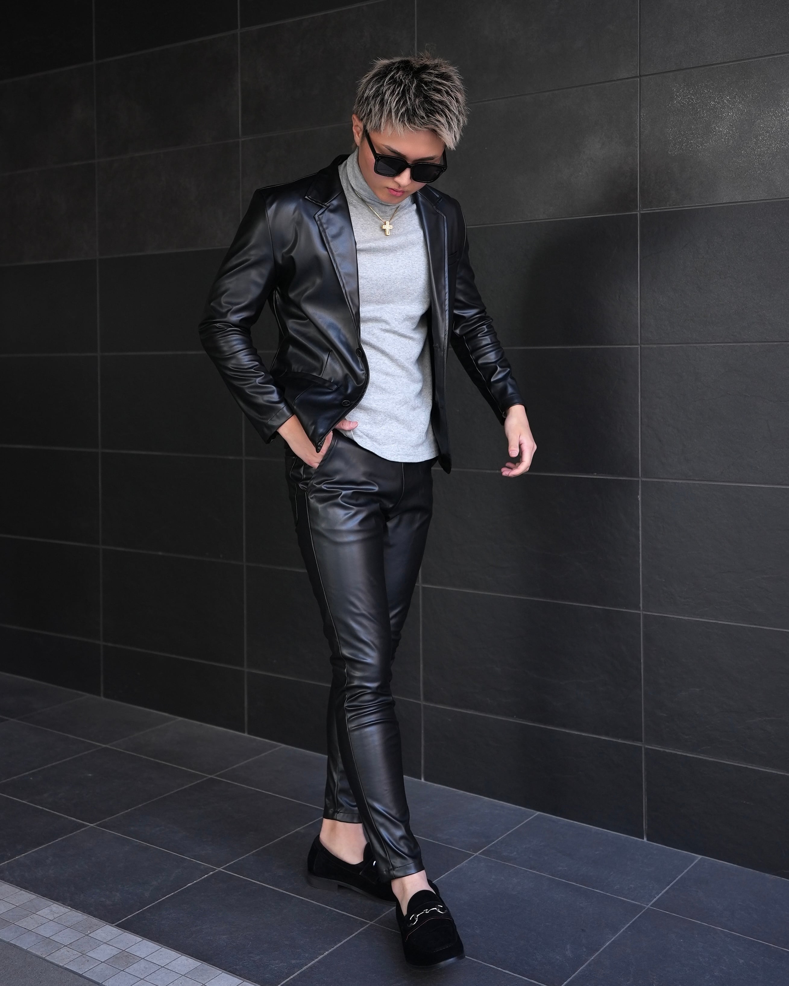 LUXURY LEATHER JACKET【BEL24-019】 | BELINDA OFFICIAL