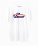 JEAN-PHILIPPE DELHOMME - LOS ANGELES LANGUAGE - "CAR 12" (RED) T-SHIRT