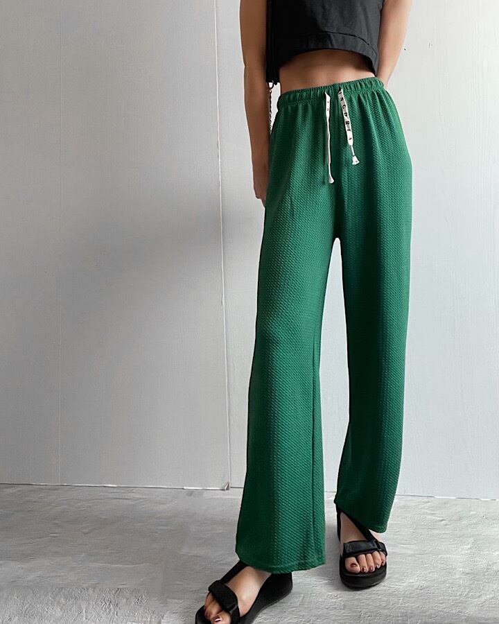 500円引きクーポン】 AMIRI wide-leg コットンブレンド ドロー