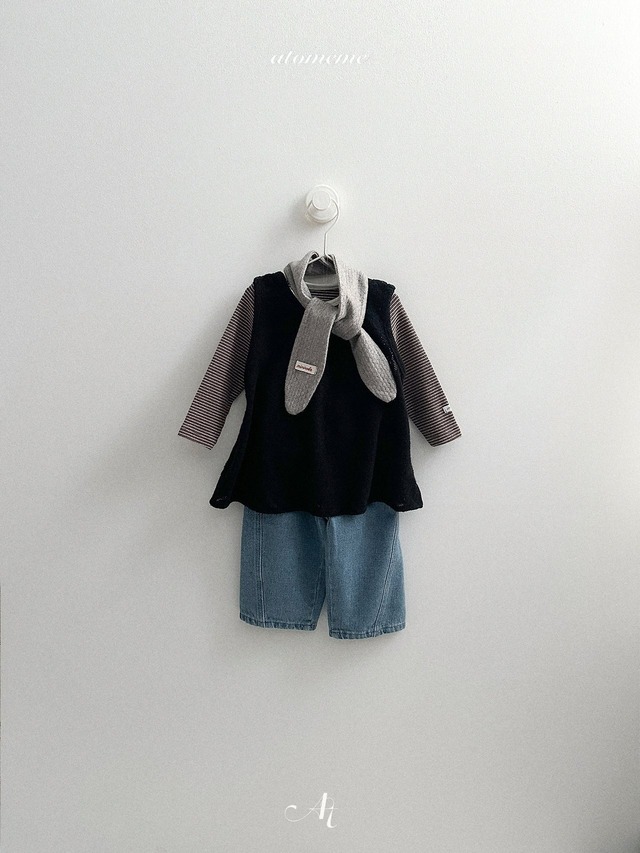 【予約/特典】atomeme / Arden Stripe T