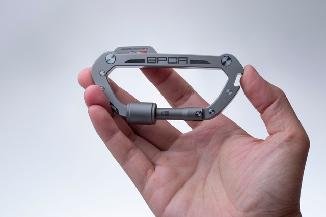 多機能マルチツールカラビナ【GPCA CARABINER 】チタン