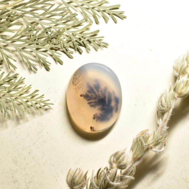 デンドリティックアゲート ルース インド産 DDA05