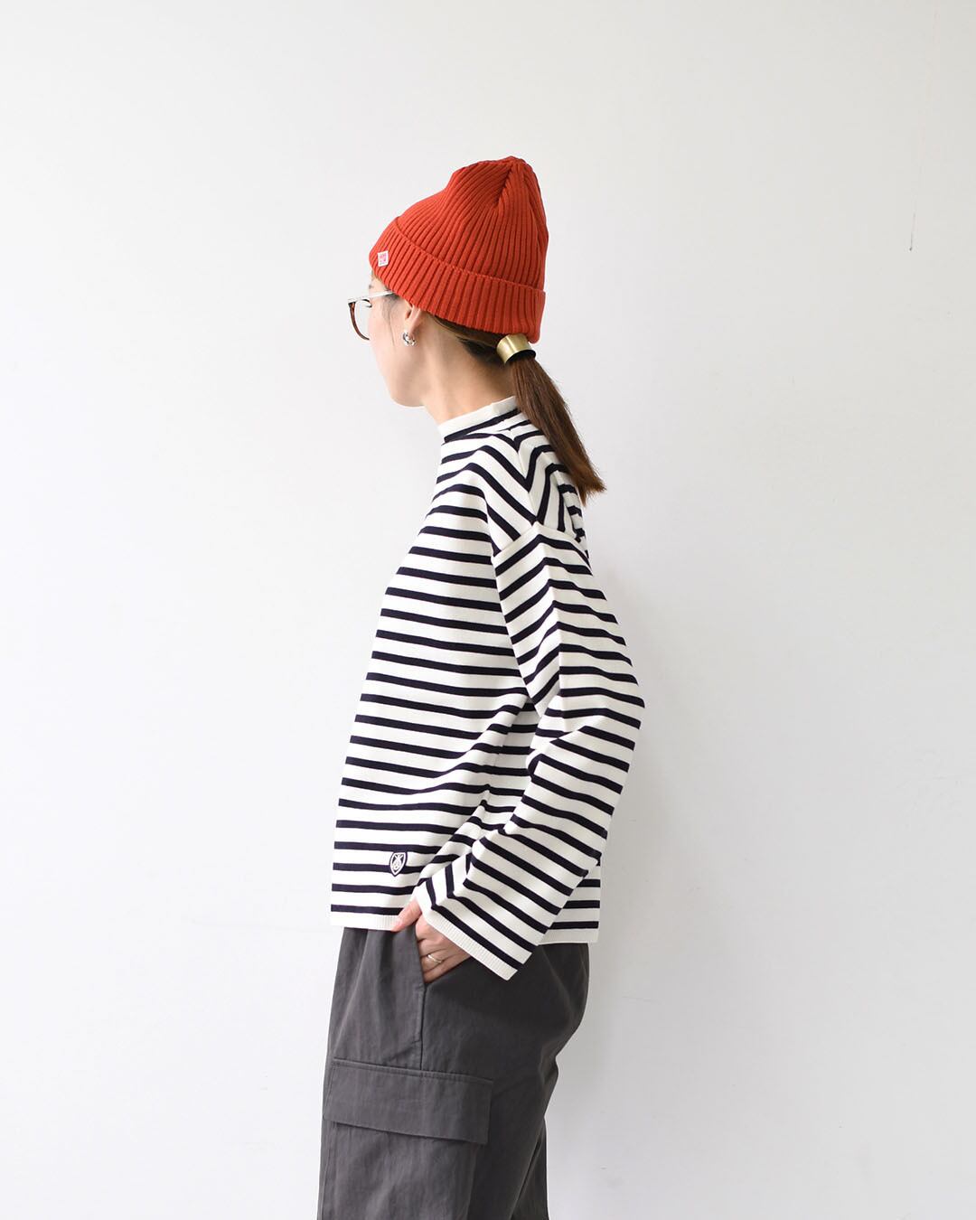ORCIVAL [オーチバル・オーシバル] W MOCK NECK PULLOVER KNIT [OR