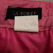 社交ダンス 衣装 LA FORET スカート レッスンウェア ピンク系 日本製 花柄 植物柄 チュール 透け感 フレア 華やか 鮮やか かわいい おしゃれ 上品 大人っぽい 明るい ふんわり 軽やか ダンス 練習 レッスン 練習着 ダンス衣装 社交ダンス衣装