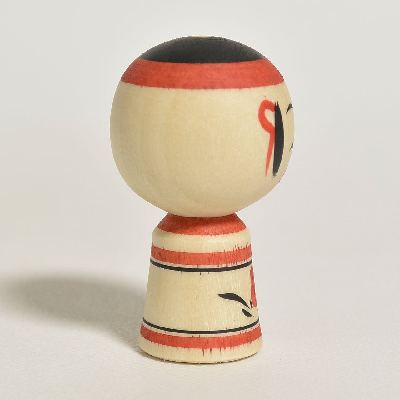 小寸こけし（ミニこけし） 約1寸 約3.5cm 鈴木明 工人（作並系）#2535