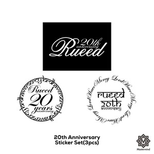 20th Anniversary Sticker Set (3pcs)