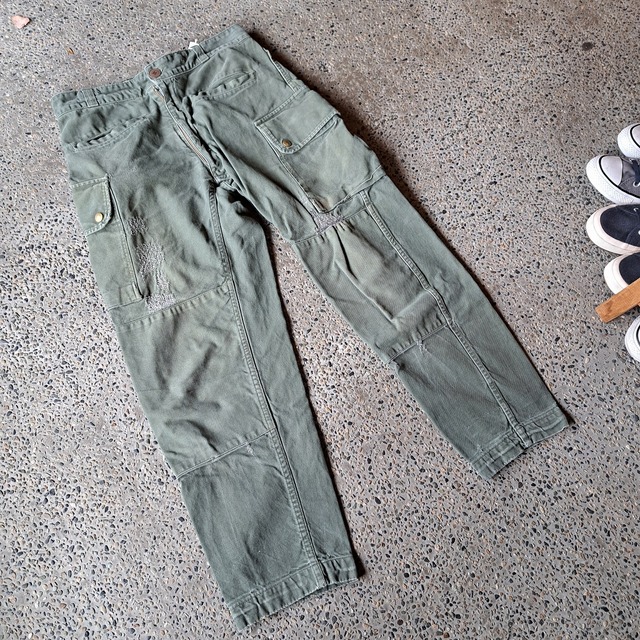 "boro" 60's~ フランス軍 アビエイターパンツ used [401064]