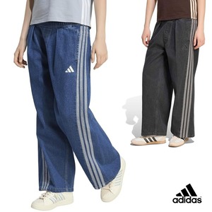 ロングパンツスタジアム ウォッシュデニムパンツ[レディース]L6439 アディダス adidas