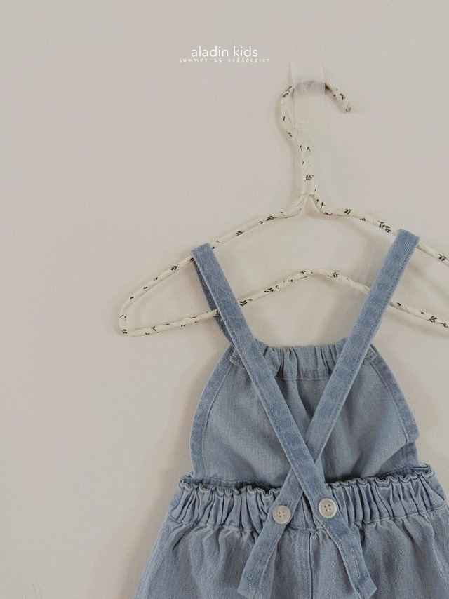 〘予約〙Aladin kids / Halter Neck Overalls