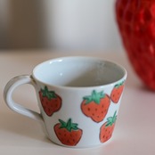 村田菜穂美作　ミニマグ　「いちご」［2104130000300］