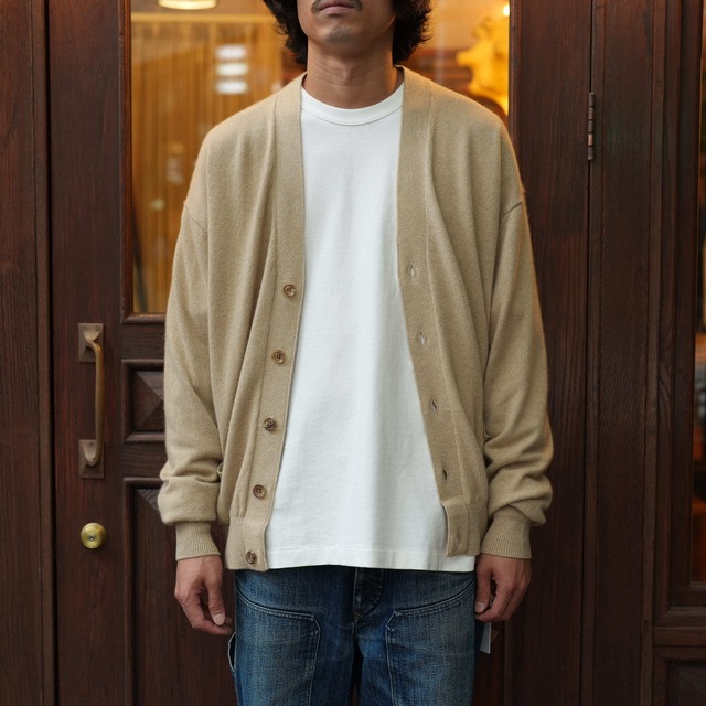 HERILL(へリル) 26AW "Goldencash Cardigan" -Natural-