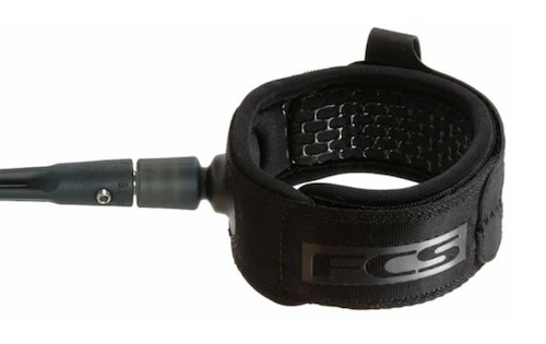 FCS 5’0BLACK ESSENTIAL SERIES COMP LEASH / エフシーエス コンプ リーシュコード