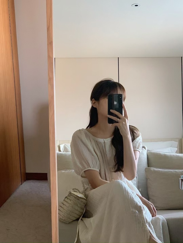 (LITER) bella wrinkle dress / 2color