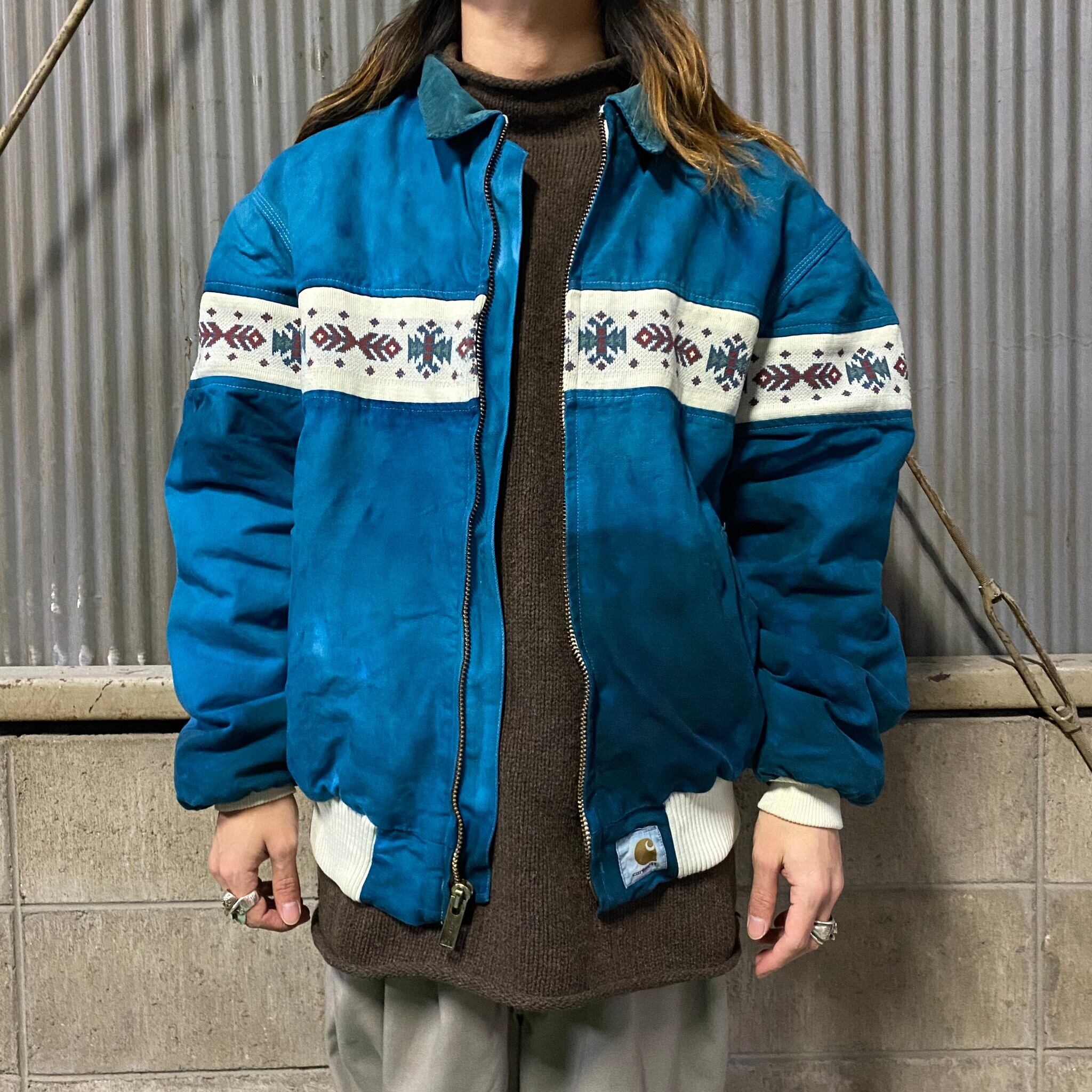 carhartt サンタフェジャケット　ネイティブ柄着丈62