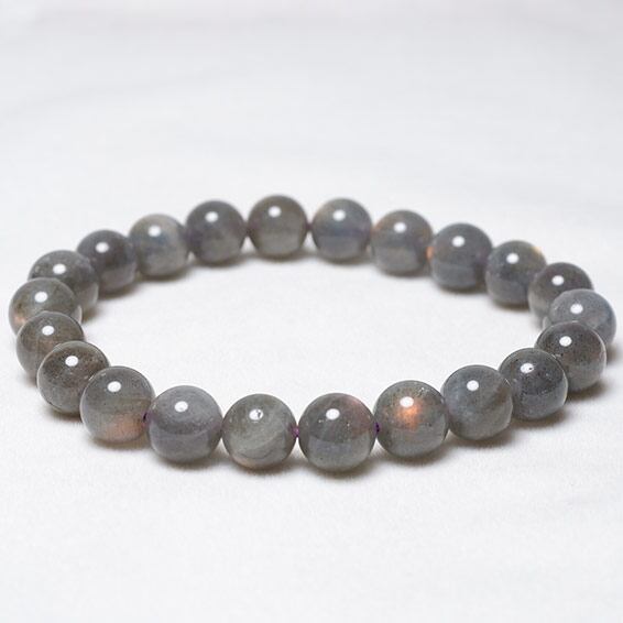 ピンク ラブラドライト ブレスレット 9mm 一点物 メール便送料無料 [M便 1/10] 111-26970