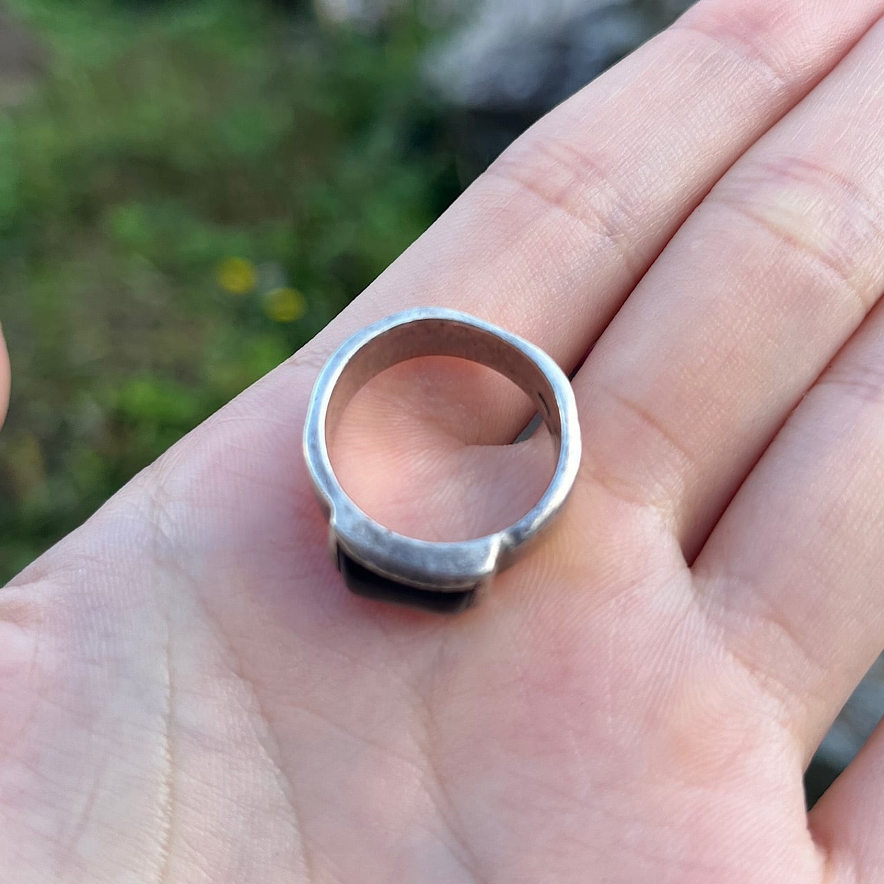 925シルバーリング ラブラドライト 13号 acc-159 | didi