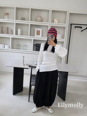 韓国子供服 / 26Autumn / ELLY MOLLY / ヘーゼルレイヤーTシャツ / 秋服 *mom*