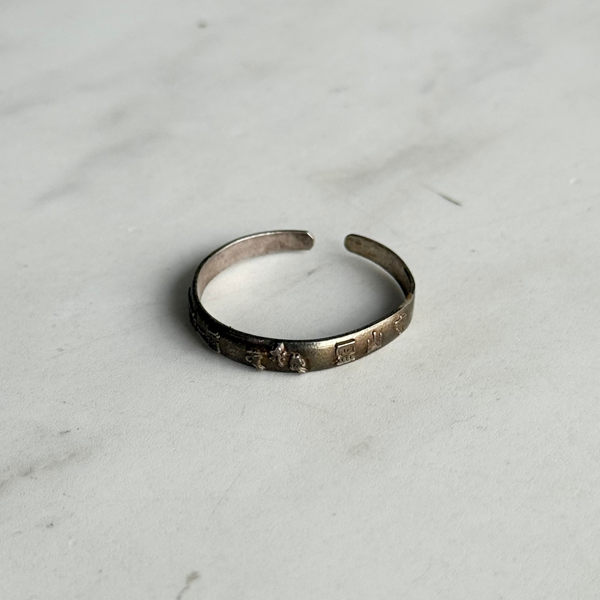 silver vintage ring 13号〜20号 | 古着butterfly