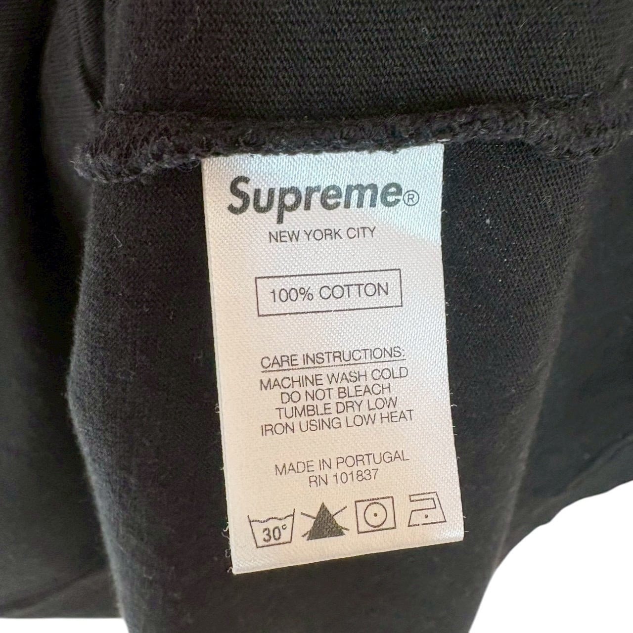 supreme シュプリーム Tシャツ S センターロゴ 刺繍ロゴ | 古着屋SAKASHITA