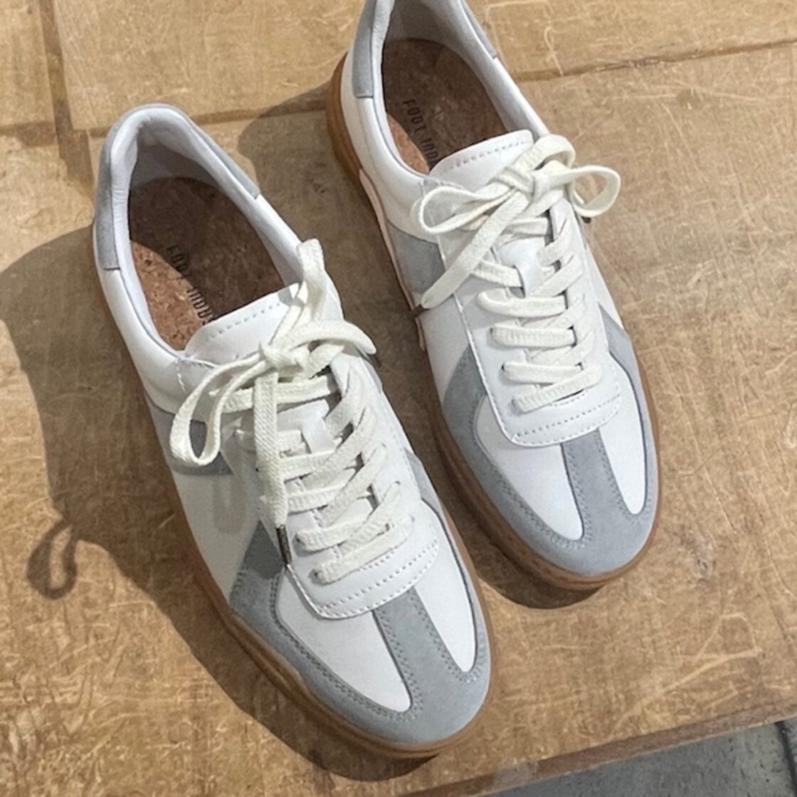 FOOT INDUSTRY / Urban German Trainer / white gray | PAY ID