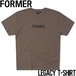 半袖TEE Tシャツ FORMER フォーマー LEGACY T-SHIRT TE24211 TARMAC 日本代理店正規品L