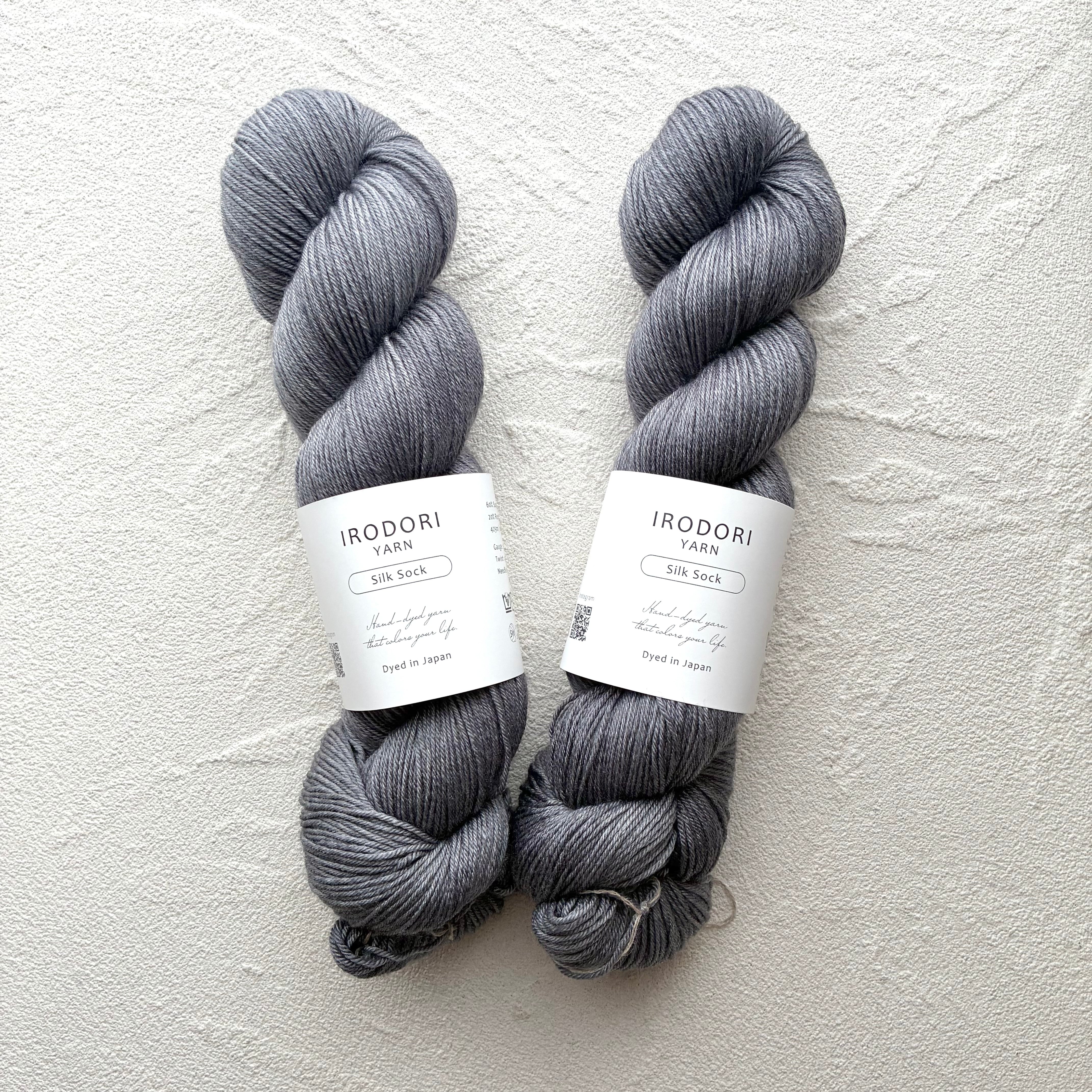 Silk Sock 【Charcoal Gray】