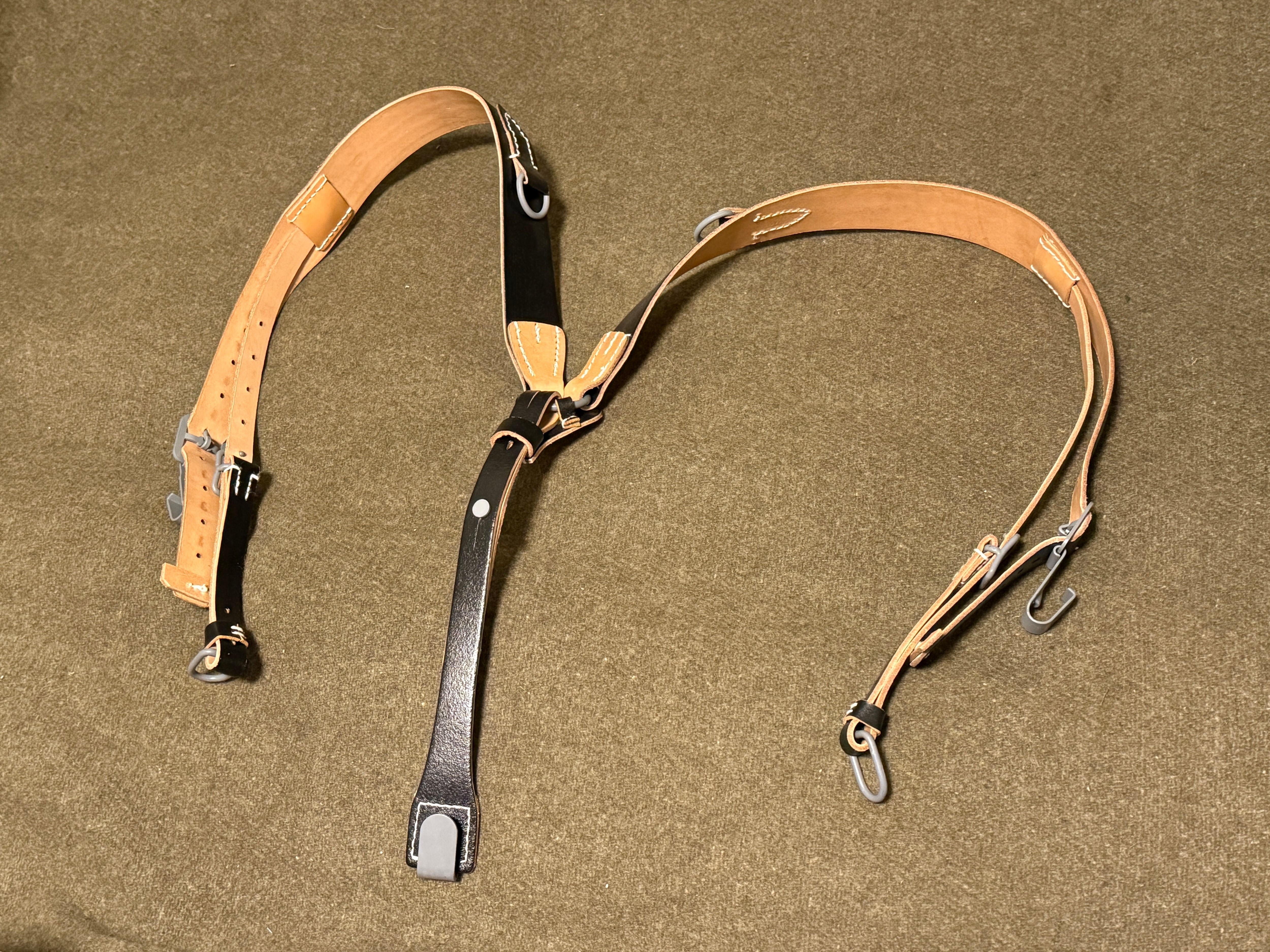 WWII ドイツ軍 M39重装サスペンダー 中期〜後期型 | アイヘンバウム