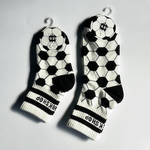The Park Shop Line Soccer Socks【14-24cm】White