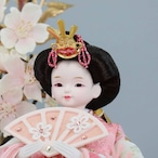 ピーカブーひな人形 ベルズキッスシリーズ アクリルケース飾り 【ひなた -Hinata-】 ひな人形|雛人形|桜|筒形照明|和モダン thumbnail 7