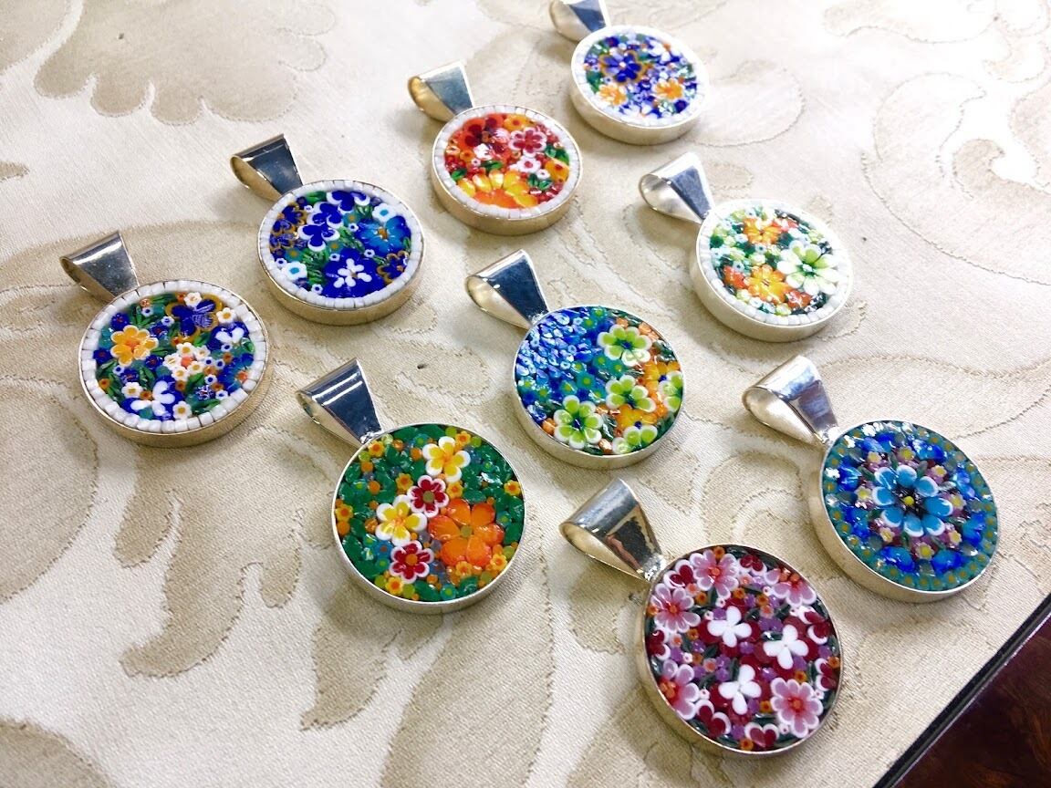 基本のパーツアソート｜ガラスパーツ棒20g｜GG800-20｜花・花びら・花